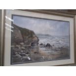 framed watercolour 'kieth burtonshaw'