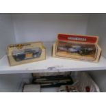 boxed die cast buggatti & boxed die cast trio