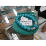 oriental bead bracelet
