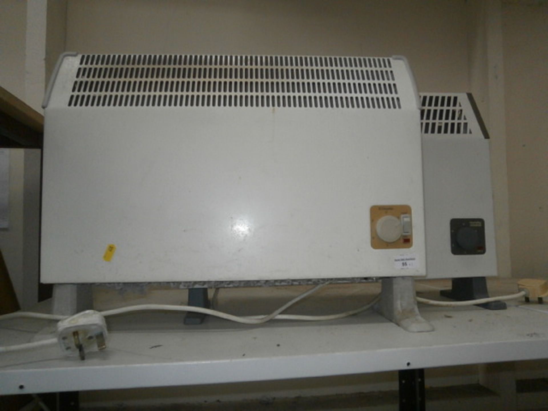 2 electric heaters
