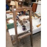 vintage wooden easel