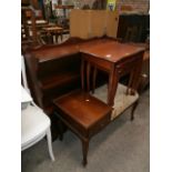 bookcase, telephone seat etc