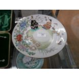 Chinese famille rose porcelain plate