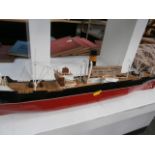 matchstick model of the ship liberty