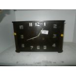 retro woodcased mantel clock