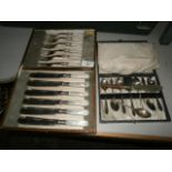 2 boxed flatware sets