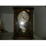 woodcased mantel clock
