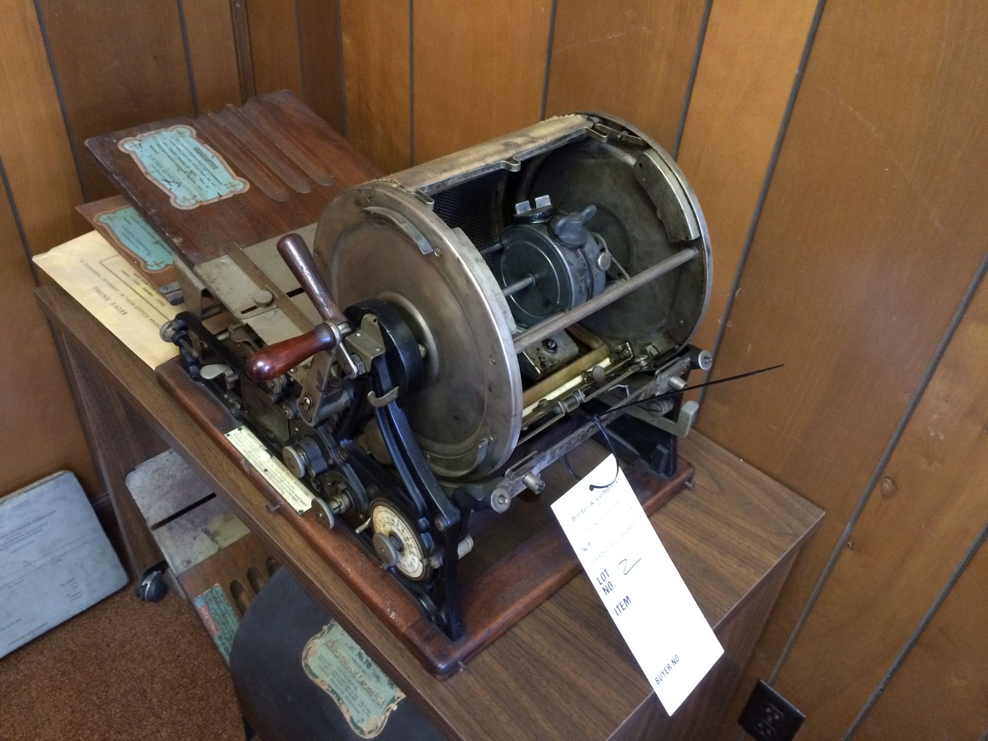 Edison Rotary #78 mimeograph (antique) - Image 3 of 4