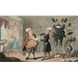 Combe, William und Rowlandson, Thomas - Illustr.: The tour of Dr. Syntax.  Rowlandson, Thomas. -