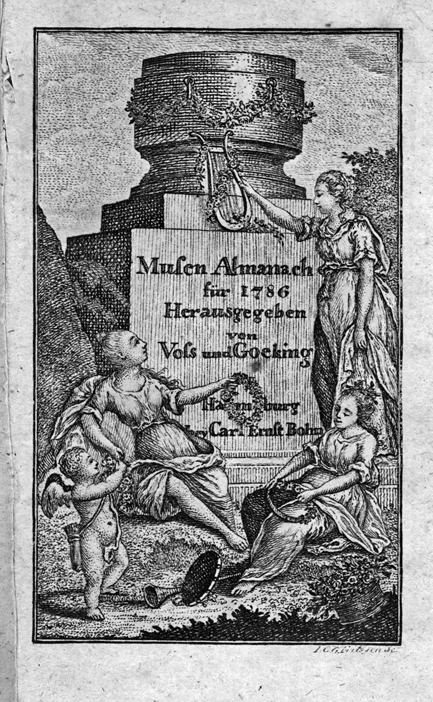 Musen Almanach für 1786.: Herausgegeben von Voss und Goeking.  Musen Almanach für 1786.