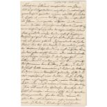 Carl August, Großherzog von Sachsen-Weimar: Eigenhändiger Brief 1801  - Carl August, Großherzog