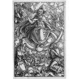 Baldung, Hans: Das Jüngste Gericht Das Jüngste Gericht. Holzschnitt. 26,1 x 17,3 cm. (1505). B. (