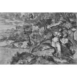 Angolo, Marco d´: Die tiburtinische Sibylle zeigt Augustus die Erscheinung der Jungfrau Die