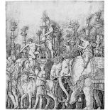 Mantegna, Andrea: Der Triumph des Caesar Schule. Der Triumph des Caesar: Römische Senatoren; Die