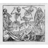 Wohlgemuth, Michael: Ein Totentanz Ein Totentanz (Septima etas mudi. Imago mortis). Holzschnitt.