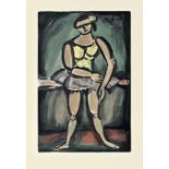 Rouault, Georges: Ballerine Ballerine Aquatinta auf Bütten. 1930. 30,5 x 20 cm (44,5 x 33,5 cm).