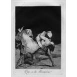 Goya, Francisco de: Los Caprichos Los Caprichos. 80 Radierungen mit Aquatinta auf festem Bütten in
