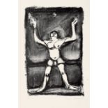Rouault, Georges: Jongleur Jongleur Lithographie auf Arches-Velin. Ca. 1924-1927. 32,5 x 21,3 cm (50