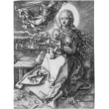 Dürer, Albrecht - Kopie: Maria wird von einem Engel gekrönt Kopie. Maria wird von einem Engel
