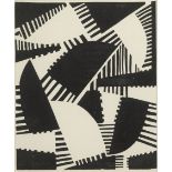 Freundlich, Otto: Abstrakte Komposition Abstrakte Komposition Holzschnitt auf Velin. 1939. 29,8 x 25