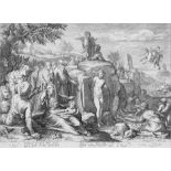 Matham, Jacob: Perseus und Andromeda Perseus und Andromeda. Kupferstich nach Hendrick Goltzius. 26,7