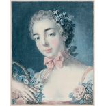 Bonnet, Louis Marin: Tête de Flore Tête de Flore (Bildnis der Madame Baudouin, die Tochter