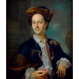 Boy, Gottfried: Bildnis eines Gemmensammlers Bildnis eines Gemmensammlers. Öl auf Leinwand. 74 x