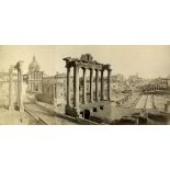 Anderson, Domenico: Panoramic view of the Forum Romanum (Attributed to). Panoramic view of the Forum