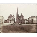 Anderson, James: View of Piazza del Popolo; Arch of Septimius Severus, Rome View of Piazza del