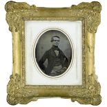 Daguerreotypes: Portrait of a young man Photographer: Eduard Wehnert (1811 - 1847). Portrait of a