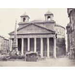 Altobelli, Gioacchino and Pompeo Molins: View of the Pantheon, Rome View of the Pantheon, Rome.