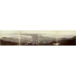 Japan: Panoramic view of Hakodate, Hokkaido Photographer unknown. Panoramic view of Hakodate,