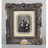 Daguerreotypes: Portrait of three Prussian ministers  Photographer: Carl Gustav Oehme (1817 - 1881).