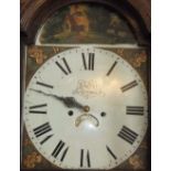 An early C19th oak Longcase Clock,signed John Pitt of Tetbury