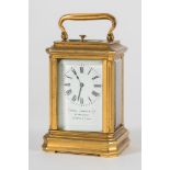A  French miniature carriage clock:, the
