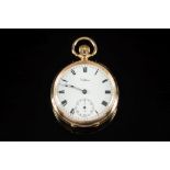 Waltham, an 18ct gold pocket watch: the