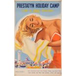 A British Rail poster - 'Prestatyn Holid