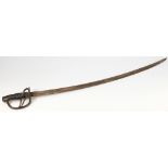 A French light cavalry sabre, 1822 patte