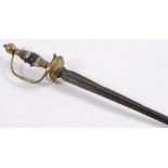 An 18th century European court sword:, t