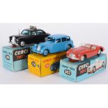 Corgi No 302 M.G.A. Sports Car: red, bo