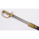 An 1801 pattern baker sword bayonet:, th