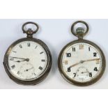 A British army issue pocket watch: stamp