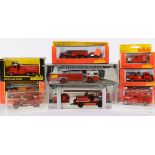 Solido eight assorted diecast fire fight