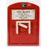 An STC  alloy Fire alarm wall mounted bo