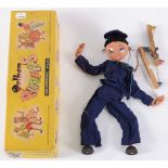 A Pelham puppet 'Sailor',: boxed.