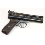 A Webley Premier post 1958:, blued with