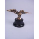 A Brown Brothers brass eagle mascot:, on