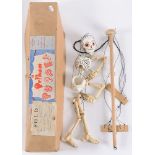 A Pelham puppet 'skeleton' boxed:.