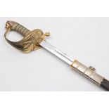 A modern Naval officers dress sword: wit