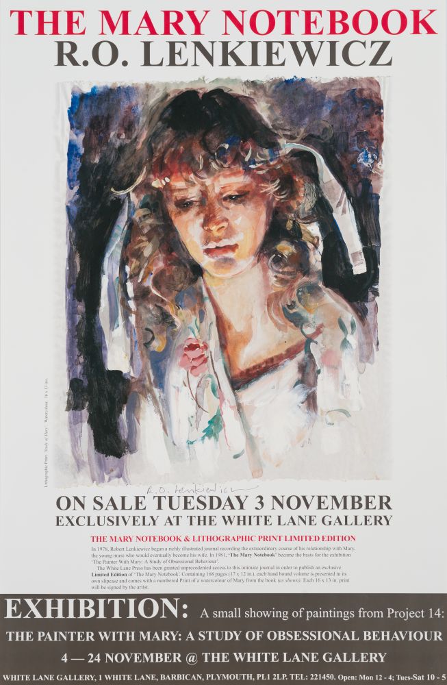 A Lenkiewicz Exhibition Poster-